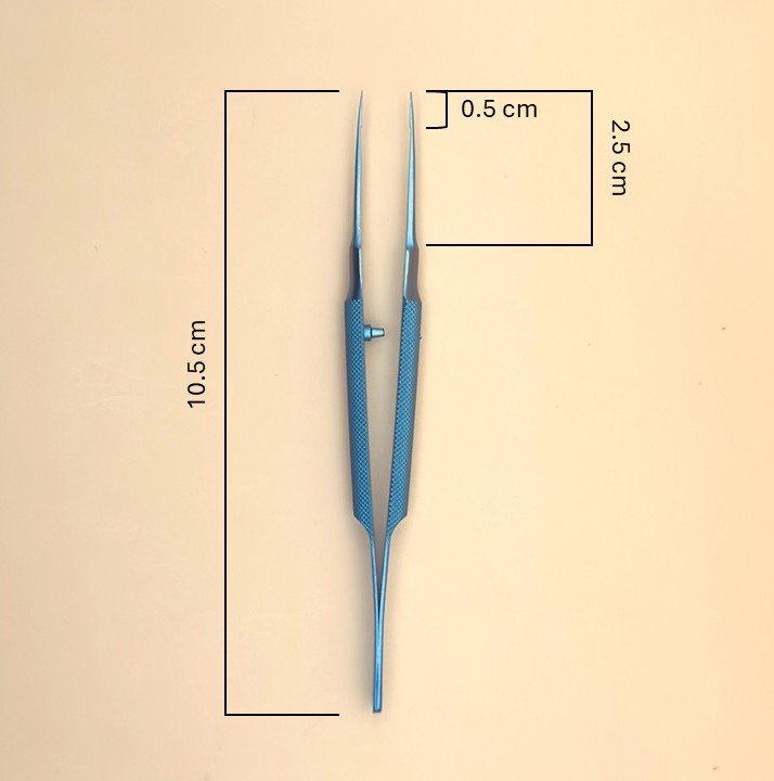 Titanium Micro Surgical Tweezers (without toothed)