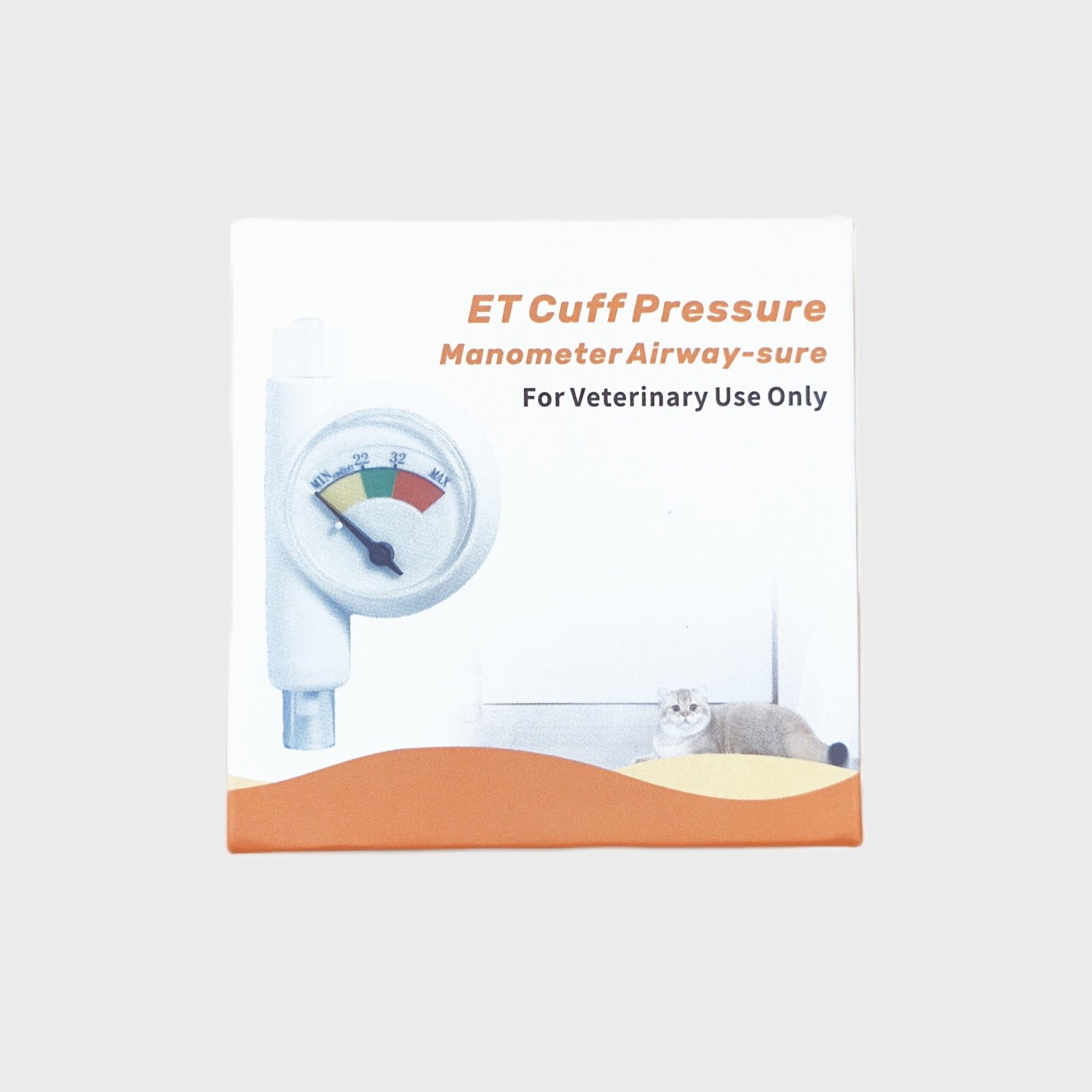 Endotracheal Intubation Balloon Pressure Gauge