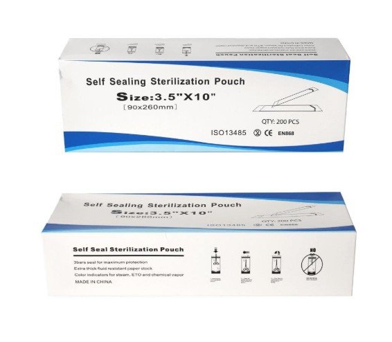 Self Sealing Sterilization Pouch