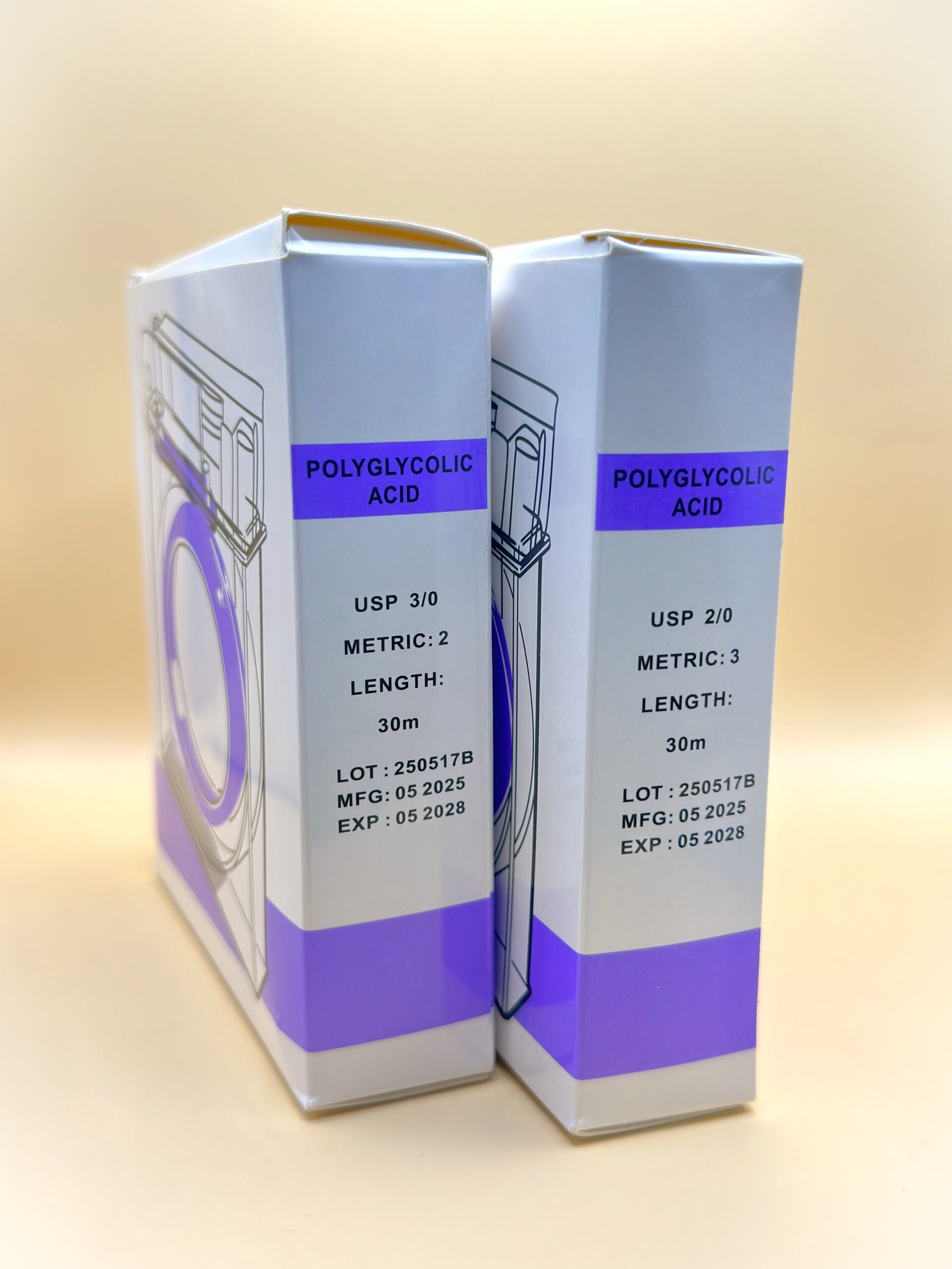 PGA Cassette Surgical Sutures