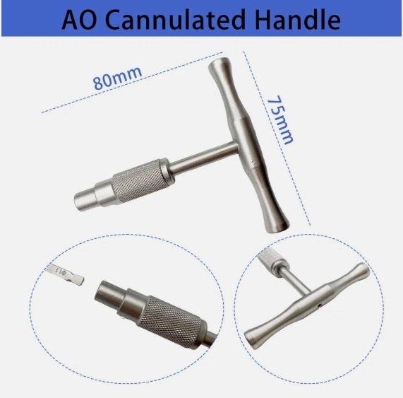 AO Cannulated Handle Bone Drill